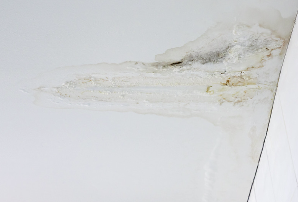 Hidden roof leak leading to emergency roof repair in Upstate SC